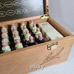 Bach Original Flower Remedies Wooden Box Set 38 x 20ml NEW