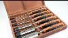 Bahco 424p S6 Bevel Edge Chisel Set 6 Piece In Wooden Box