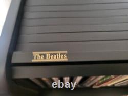 Beatles Collectors CD Set in Wooden Roll Top Box