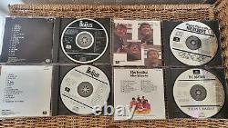 Beatles Collectors CD Set in Wooden Roll Top Box