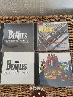 Beatles Collectors CD Set in Wooden Roll Top Box