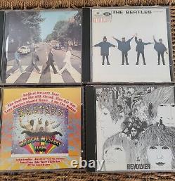 Beatles Collectors CD Set in Wooden Roll Top Box