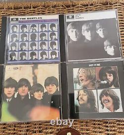 Beatles Collectors CD Set in Wooden Roll Top Box