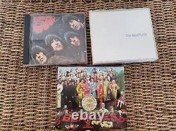 Beatles Collectors CD Set in Wooden Roll Top Box