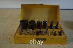 Bergeon Bushing Clock Tool 21 Accessories set ONLY with wooden box for project