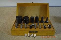 Bergeon Bushing Clock Tool 21 Accessories set ONLY with wooden box for project