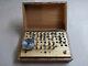 Boley Watchmakers Lathe 8 Mm Collet Set With Wooden Box Clock Watch Tool Germany
