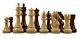 Bridle Series Premium Staunton 4.4 Chess Set In African Padouk And Box Wood