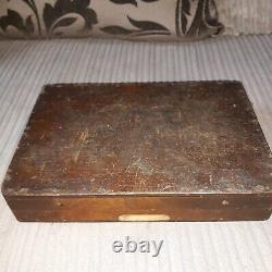 COVENTRY Gauge&Tools Co Gauge Block Set 56pc in old wooden box vgc