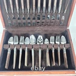 Canteen Cutlery Set Stainless Steel Wooden Box Wooden Handles Japan
