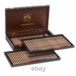 Caran D'Ache Artist Colour Pencils 76 Luminance Wooden Gift Box Tray Set 6901