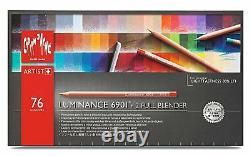 Caran D'Ache Luminance 6901 76 Pencils Box Highest Quality And Lightfastness