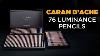 Caran D Ache Luminance Colour Pencils Wooden Box Set Of 76