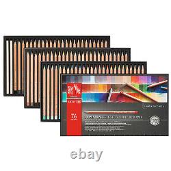 Caran D`ache Luminance 6901 Colour Pencils Box Set of 76 with 2 Full Blenders