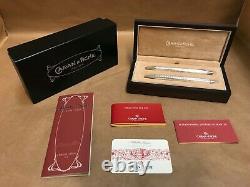 Caran d'Ache 80th Anniversary Set Silver 925 Wooden Box Limited Edition 555/800