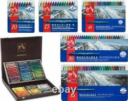 Caran d'Ache Neocolor II Water Soluble Wax Pastels Sets of 10, 15, 30, 40, 84