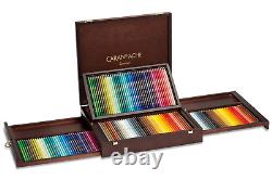 Caran d'Ache Pablo & Supracolour 160 Colour Pencils Set Artist Wooden Box Gift