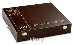 Caran d'Ache Pablo & Supracolour 160 Colour Pencils Set Artist Wooden Box Gift