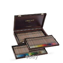 Caran d'Ache Pastel Pencil Wooden Box Set of 84