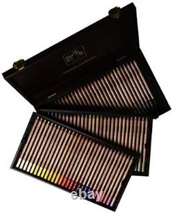 Caran d'Ache pastel pencil 84 color set 0788-484 wooden box regular imports