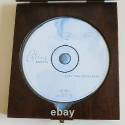 Celine Dion Falling Into You Limited Numbered CD Wooden PROMO Box Set NEW RARE