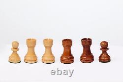 Chess Pieces Set Only Pieces 3.75 King Wooden Sheesham Chess Wood Storage Box