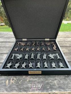 Chess Set Antique Mythology Chessmen Storage Board Personalized Christmas Gift