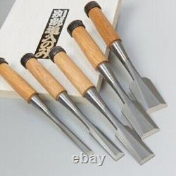 Chisel Nomi Set of 5 in wooden box Mei takumi Goods