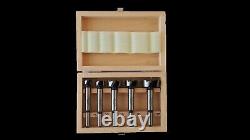 Colt EcoCut Forstner 5 Piece Set in Wooden Box Quality Forstner Set 15-35mm