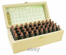 Complete set of 10ml Bach Flower Remedies in a Wooden Box