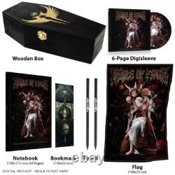 Cradle Of Filth The Screaming Of The Valkyries Wooden Coffin BOX SET CD BOX