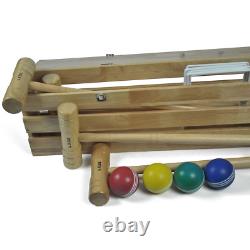 Croquet Pro Set in a Wooden Box