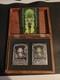 Cthulhu Mythos 2 Deck Set In Hand Carved Wooden Box Limited Ed Playing Cards