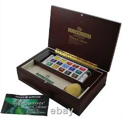 DALER ROWNEY Artist Water Colour Set WOODEN BOX SALE Gift idea or Personal use