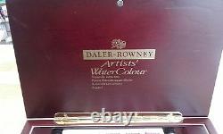 DALER ROWNEY Artist Water Colour Set WOODEN BOX SALE Gift idea or Personal use