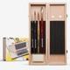Da Vinci Wooden Box Watercolour Set Varnished Assorted Styles Series