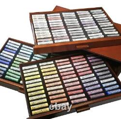 Daler Rowney 180 Artists Soft Pastels Set In a Deluxe Wooden Box