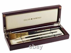 Daler Rowney Artists Diana Watercolour Paint Brush Set Luxury Wooden Gift Box