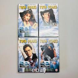 David Lynch Twin Peaks Complete Series VHS + Pilot in Wooden Box Set Cult TV 90s