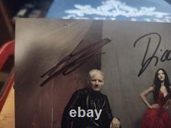 Delain Dark Waters Box Set And Signed Tour Card Wooden Box, Flag, 2 Cd Coasters