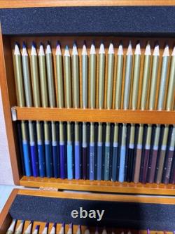 Derwent Boldmere Watercolour Pencils Wooden Box Pencil Set 71 Count