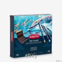 Derwent Inktense Pencil Wooden Box Set of 48