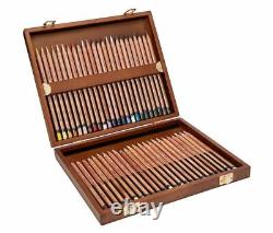 Derwent Lightfast Professional Quality Colour Pencils 48 Wooden Box Set