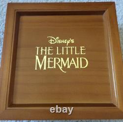 Disney Ariel Little Mermaid Wooden Boxed 5 Pin Set NIB