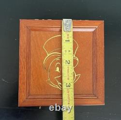 Disney Jiminy Cricket Limited Edition Pin Wooden Box Set Official Trading