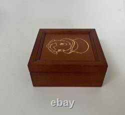 Disney Jiminy Cricket Limited Edition Pin Wooden Box Set Official Trading