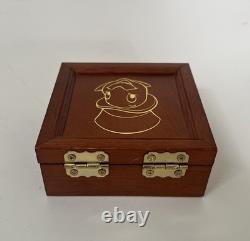 Disney Jiminy Cricket Limited Edition Pin Wooden Box Set Official Trading