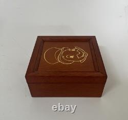 Disney Jiminy Cricket Limited Edition Pin Wooden Box Set Official Trading
