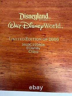 Disney Pins 2004 Olympics Goofy Gold Medals in Engraved Wooden Box Set of 5