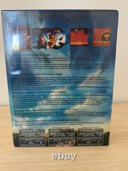 Disney The Lion King Trilogy Blu-ray Wooden Box Set UNOPENED
